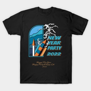 new year party 2022 T-Shirt